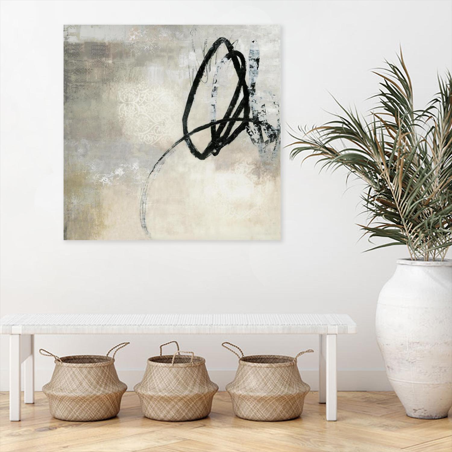 Soft Touch I by PI Studio on GIANT ART - beige abstract