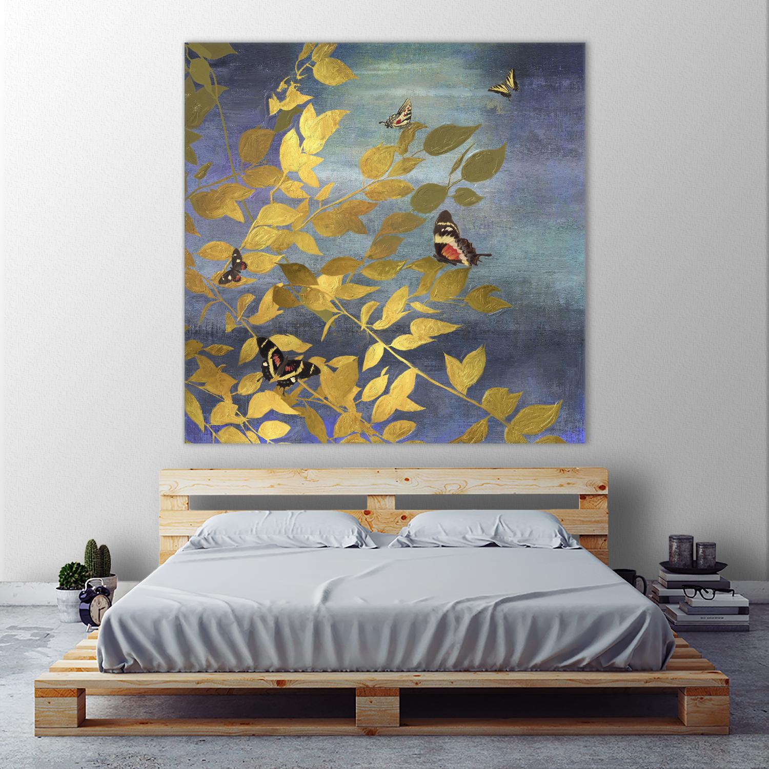 Meadow View by PI Studio on GIANT ART - yellow floral