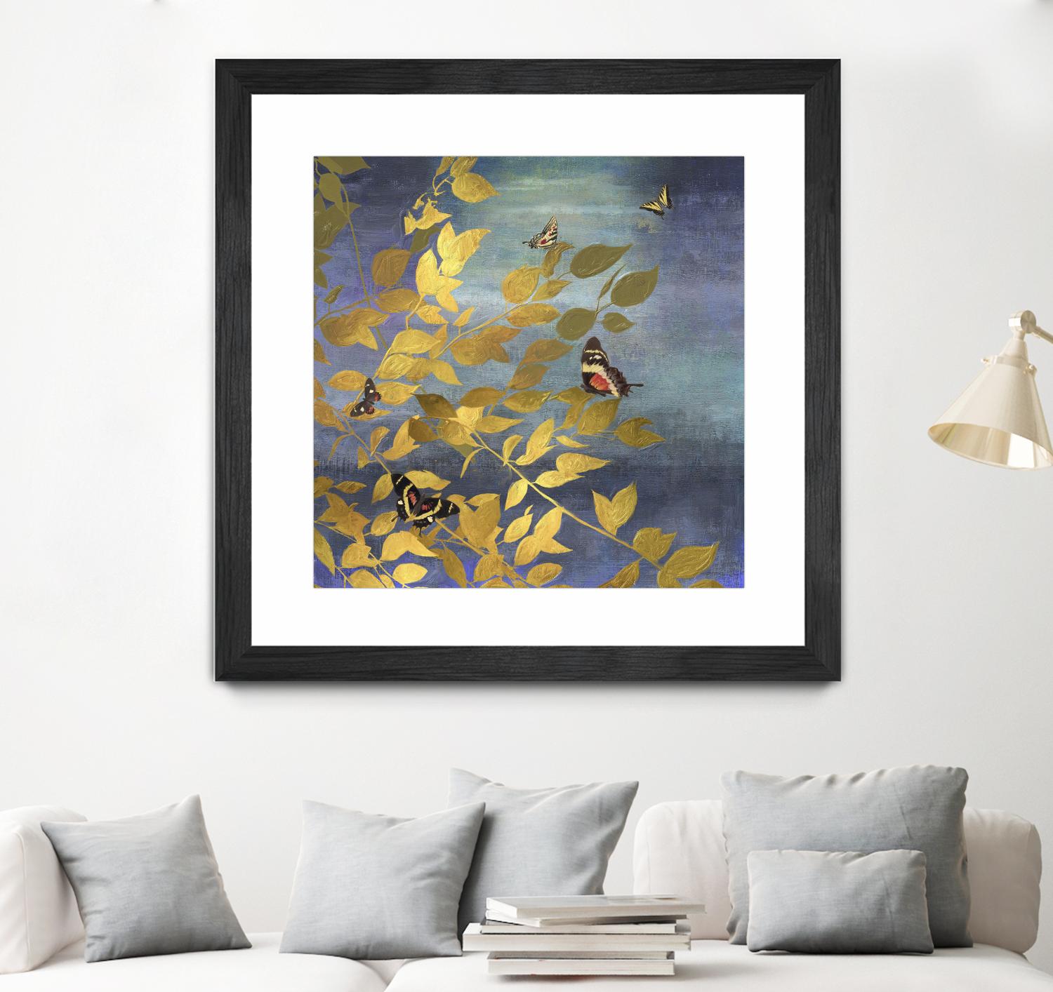 Meadow View by PI Studio on GIANT ART - yellow floral