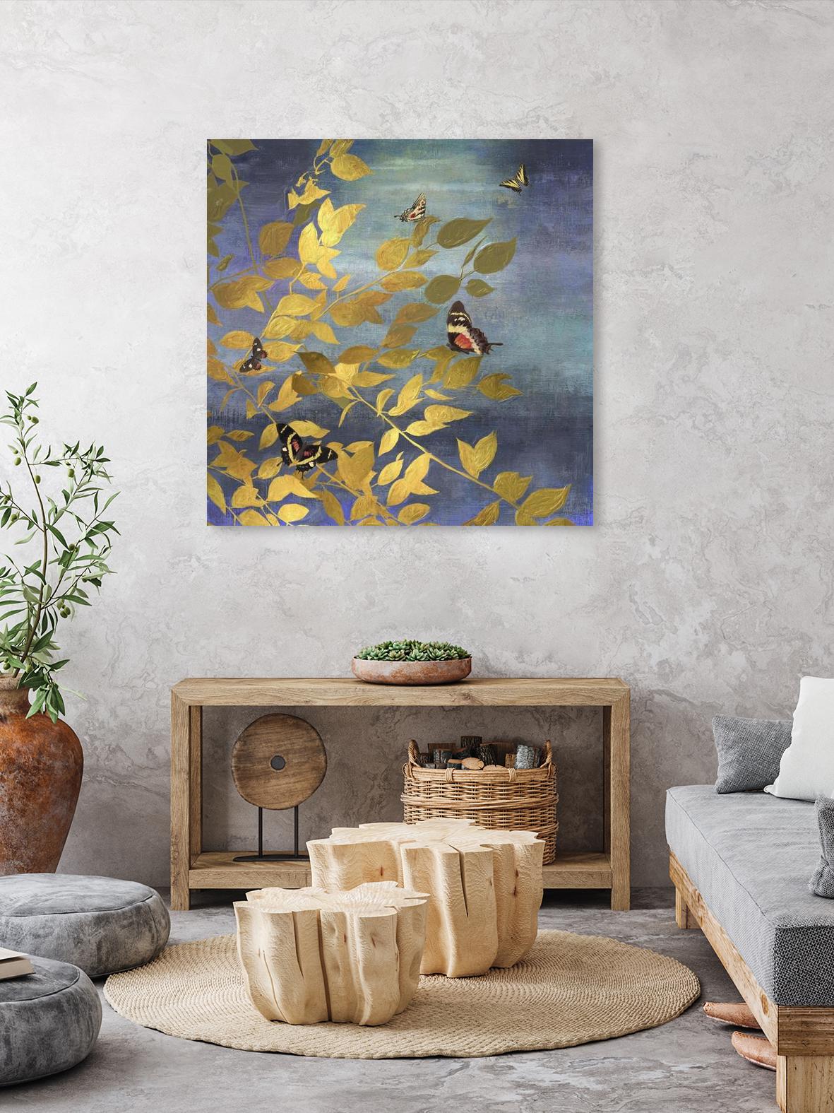 Meadow View by PI Studio on GIANT ART - yellow floral