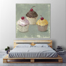 Cupcakes by PI Studio on GIANT ART - white fruit-food-drink