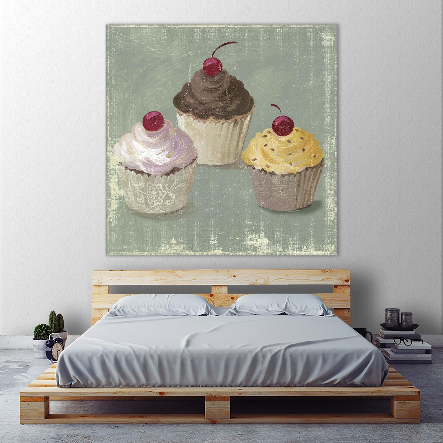 Cupcakes by PI Studio on GIANT ART - white fruit-food-drink