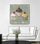 Cupcakes by PI Studio on GIANT ART - white fruit-food-drink