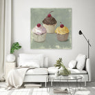 Cupcakes by PI Studio on GIANT ART - white fruit-food-drink