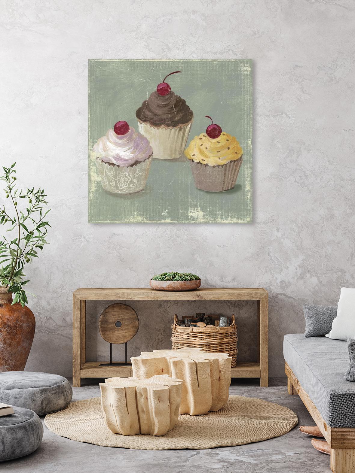 Cupcakes by PI Studio on GIANT ART - white fruit-food-drink