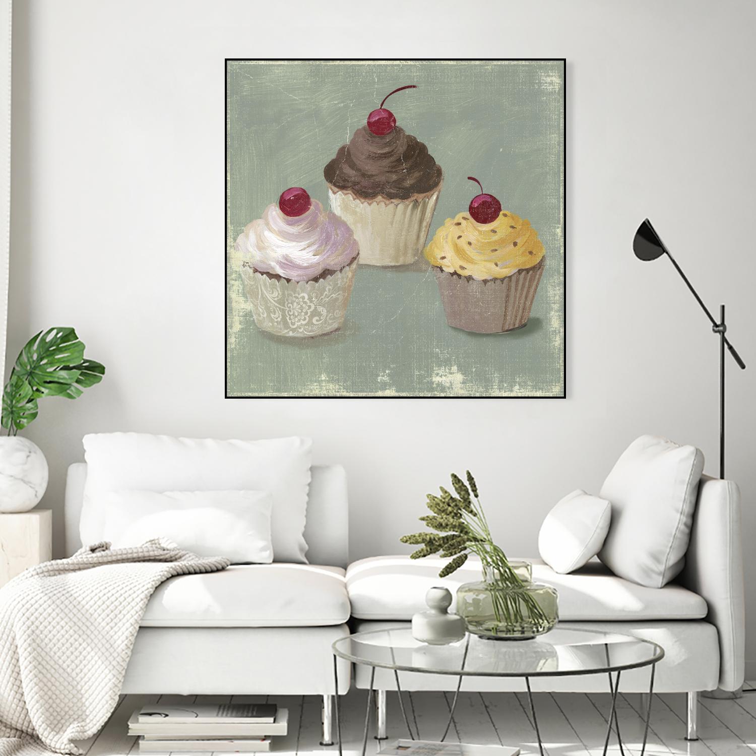 Cupcakes by PI Studio on GIANT ART - white fruit-food-drink
