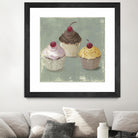 Cupcakes by PI Studio on GIANT ART - white fruit-food-drink