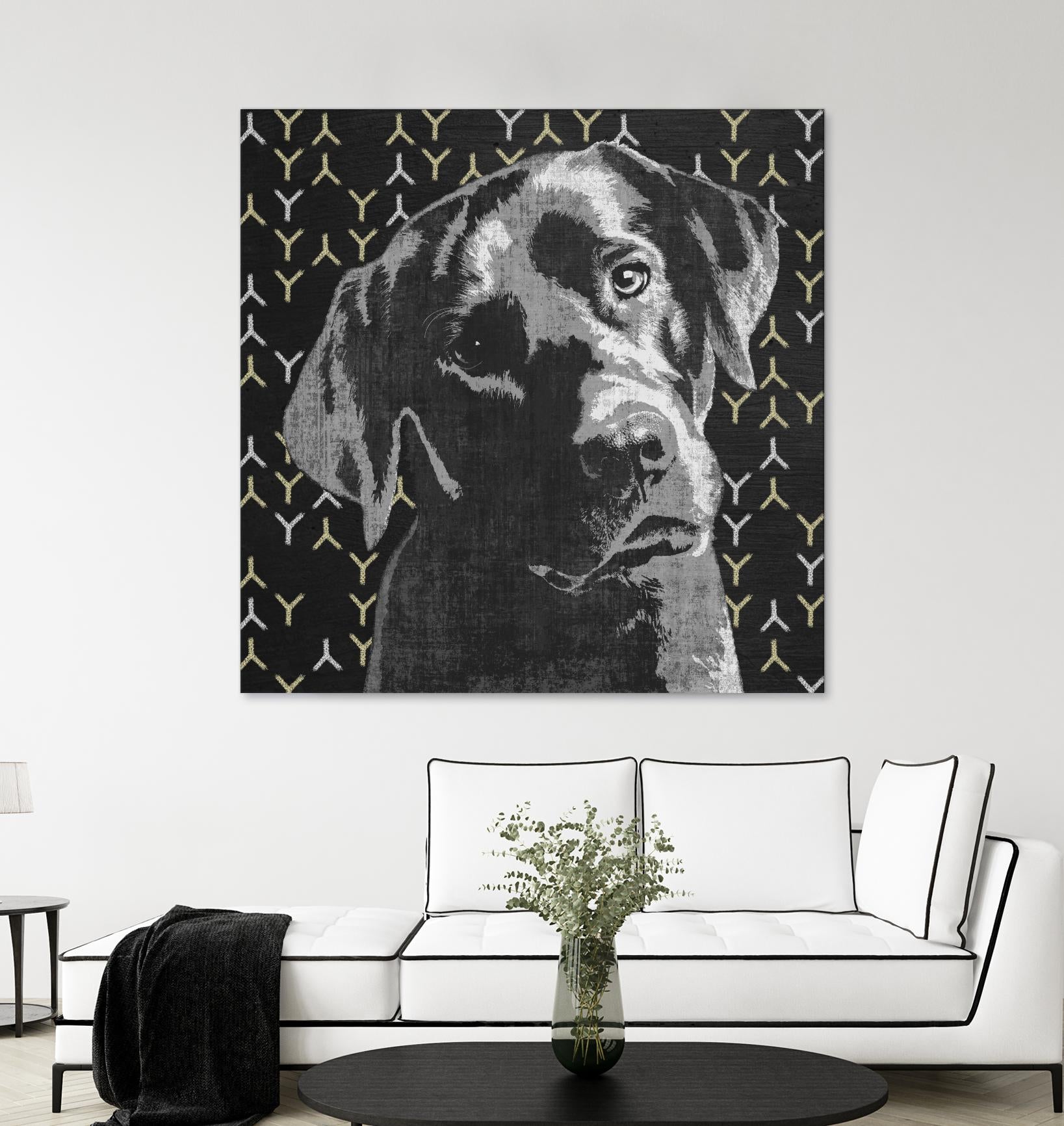 Lab by PI Studio on GIANT ART - grey animals