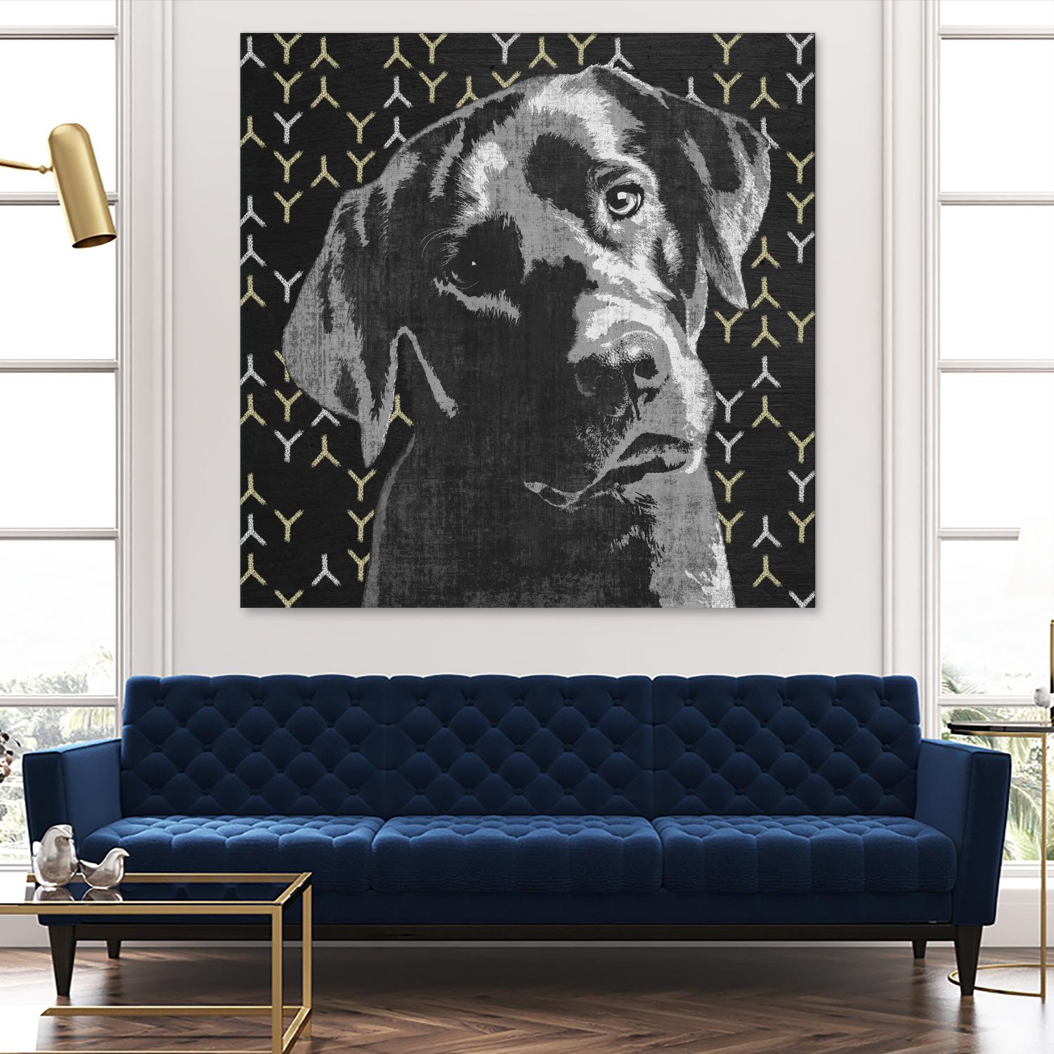 Lab by PI Studio on GIANT ART - grey animals