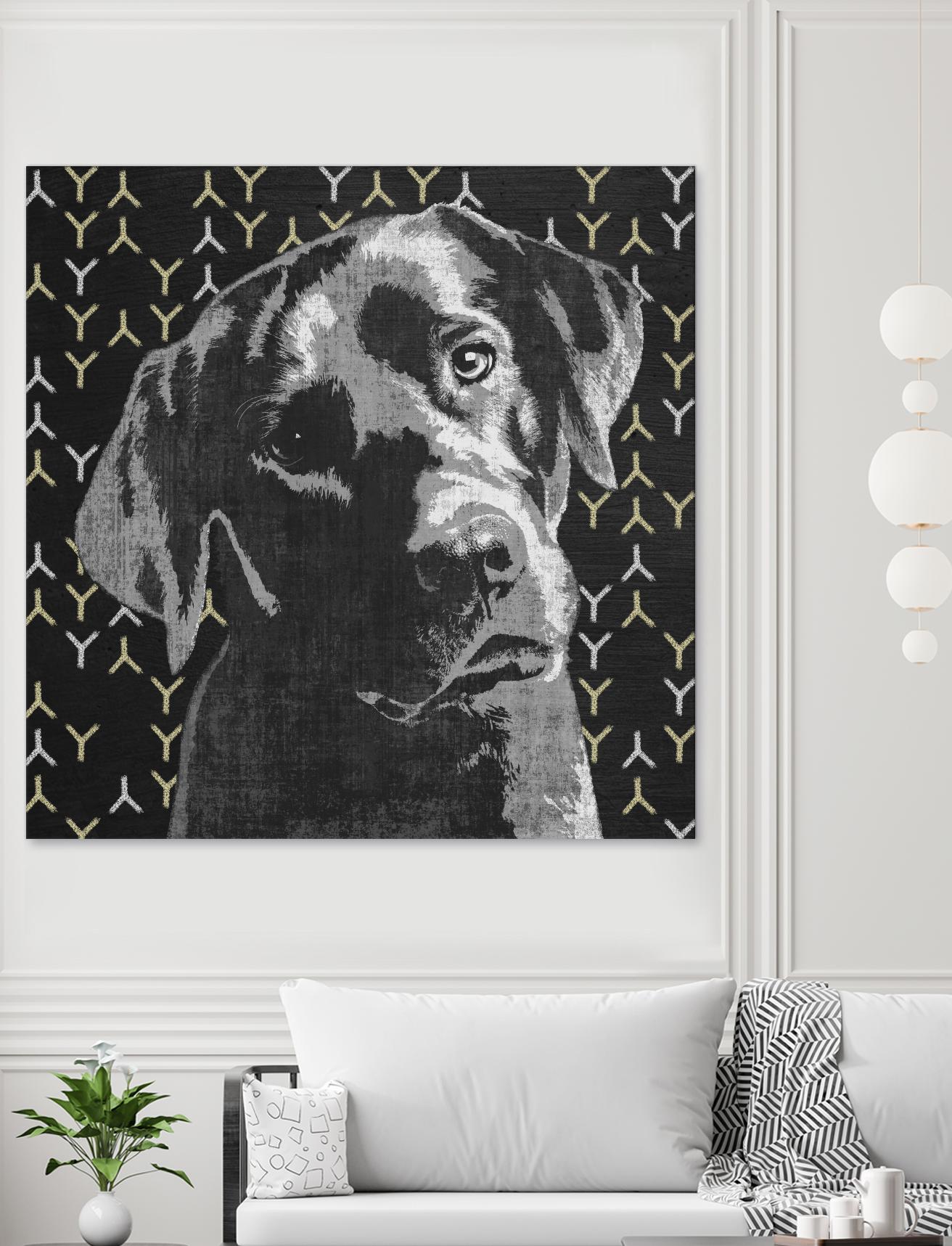 Lab by PI Studio on GIANT ART - grey animals