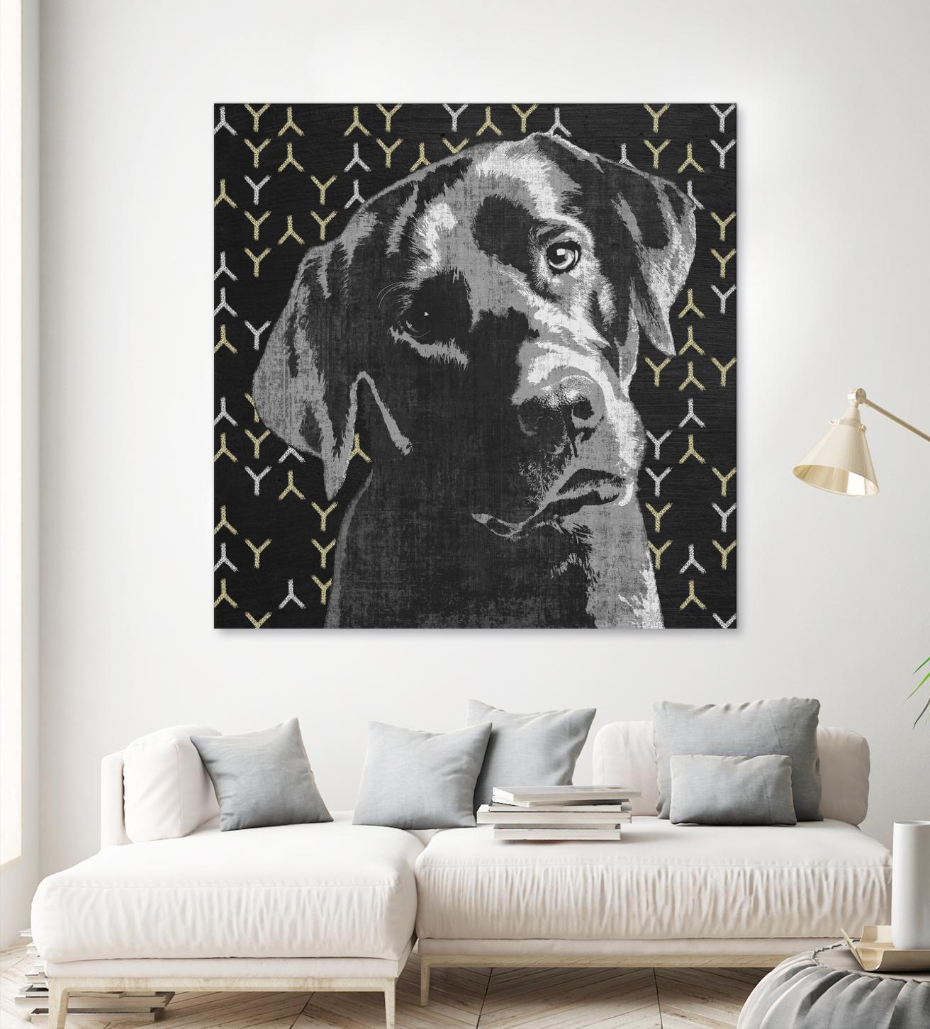 Lab by PI Studio on GIANT ART - grey animals