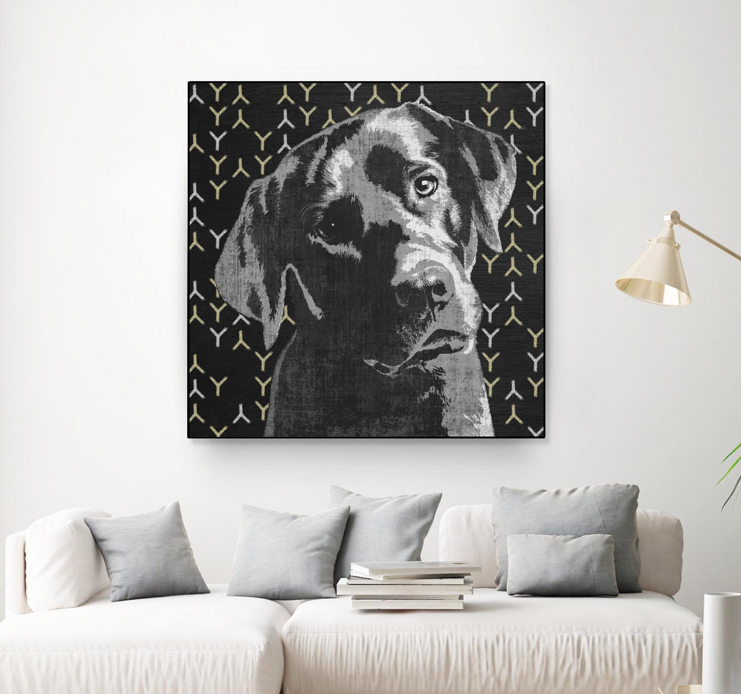 Lab by PI Studio on GIANT ART - grey animals