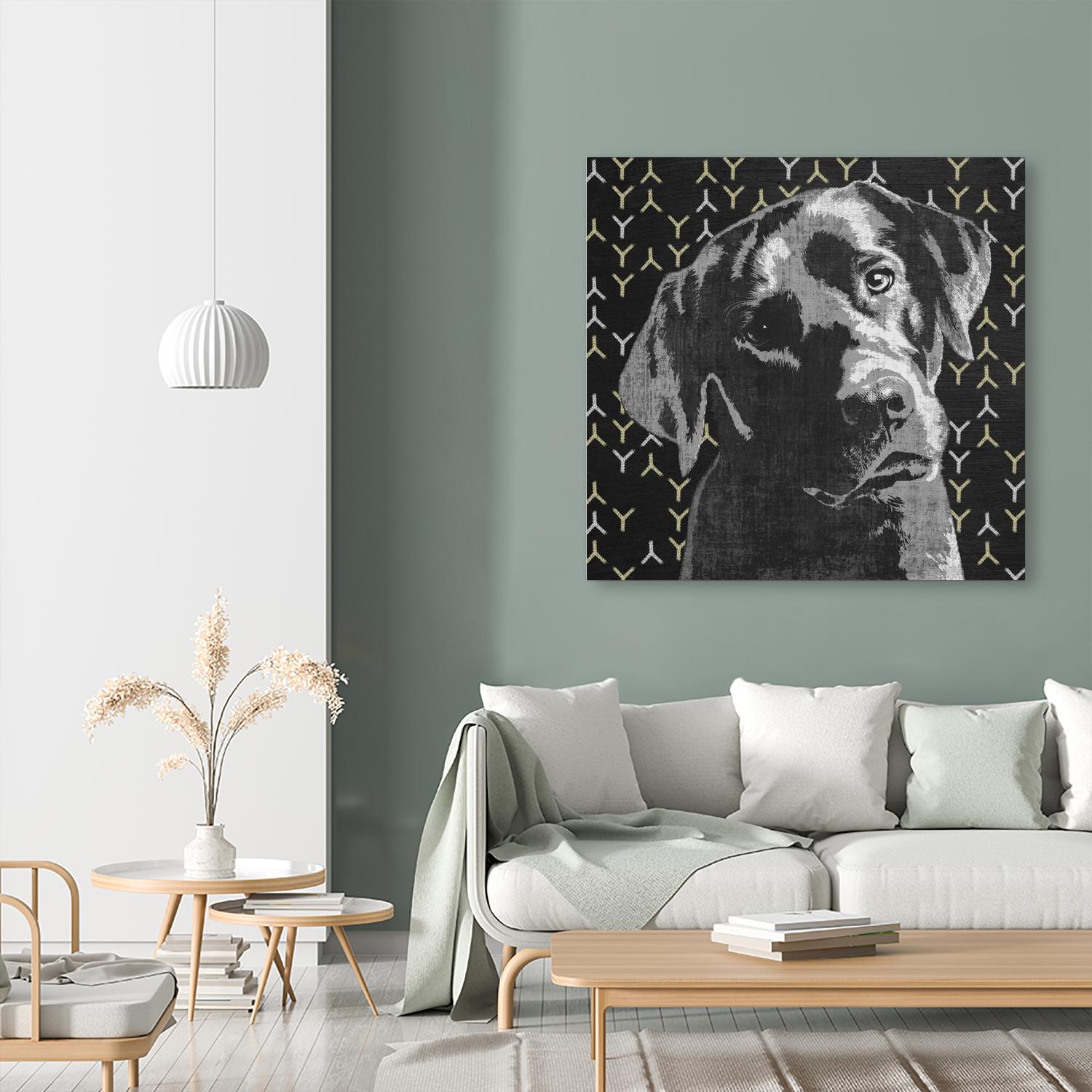 Lab by PI Studio on GIANT ART - grey animals