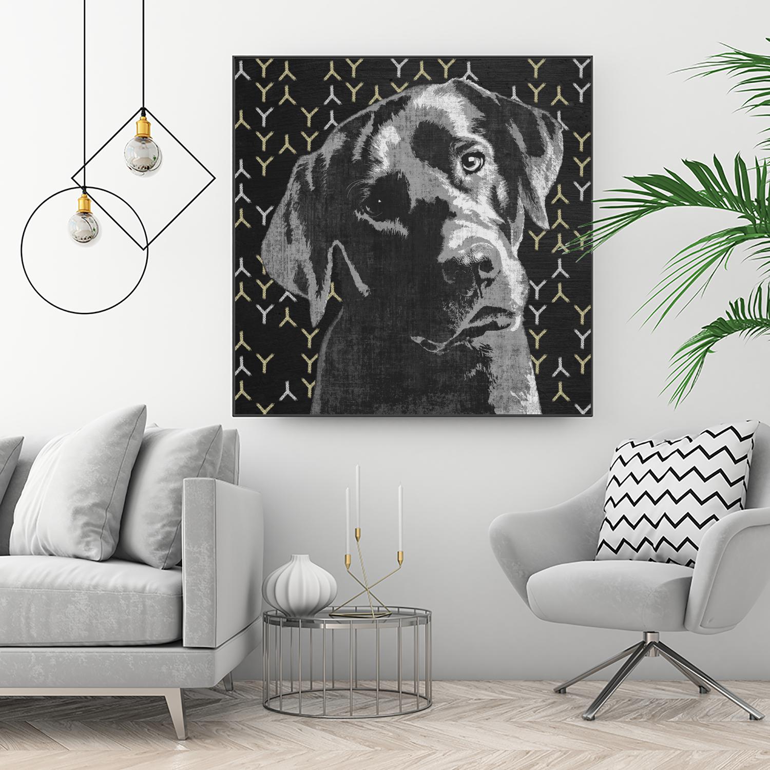 Lab by PI Studio on GIANT ART - grey animals