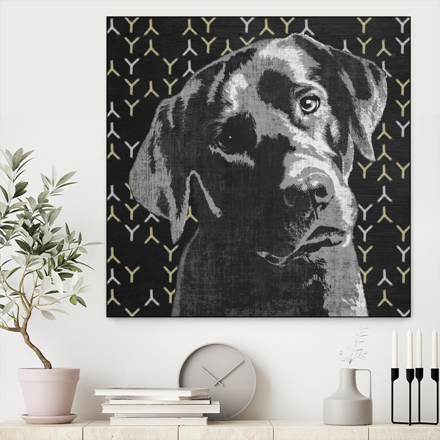 Lab by PI Studio on GIANT ART - grey animals