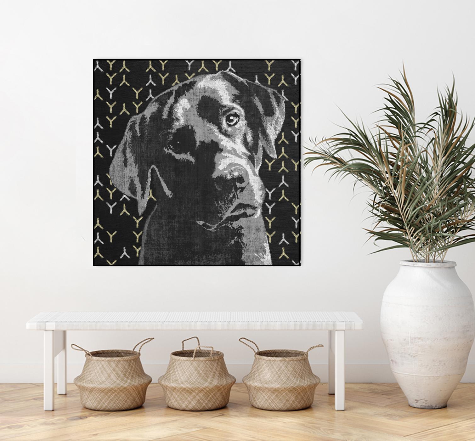 Lab by PI Studio on GIANT ART - grey animals