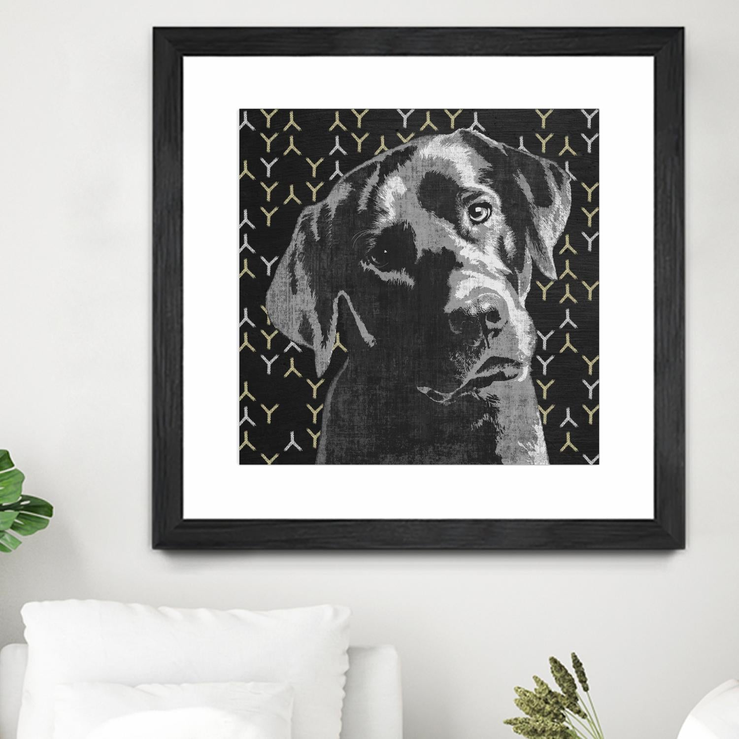 Lab by PI Studio on GIANT ART - grey animals