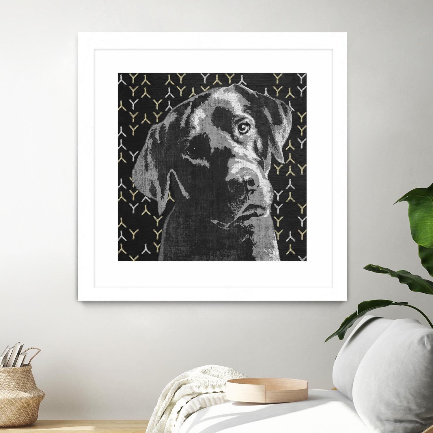 Lab by PI Studio on GIANT ART - grey animals