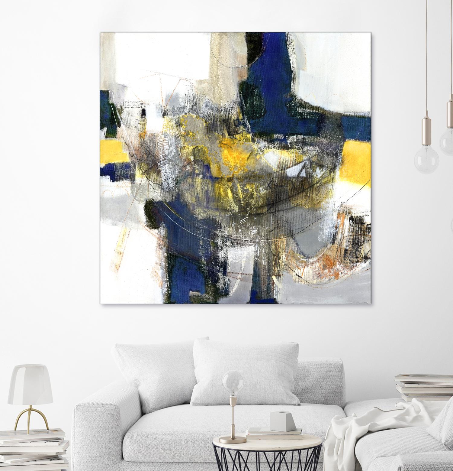 Round Trip I by PI Studio on GIANT ART - white abstract