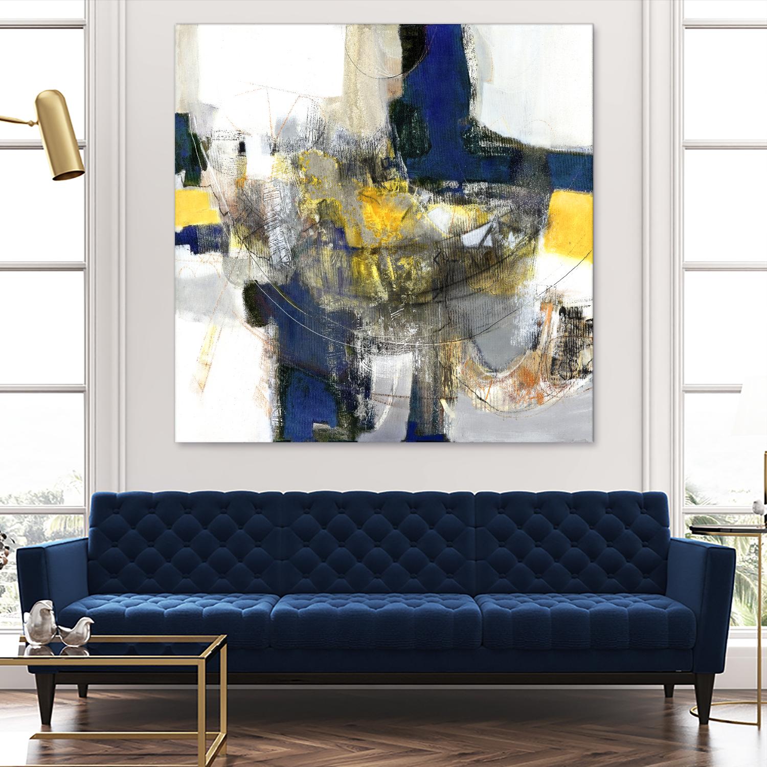 Round Trip I by PI Studio on GIANT ART - white abstract