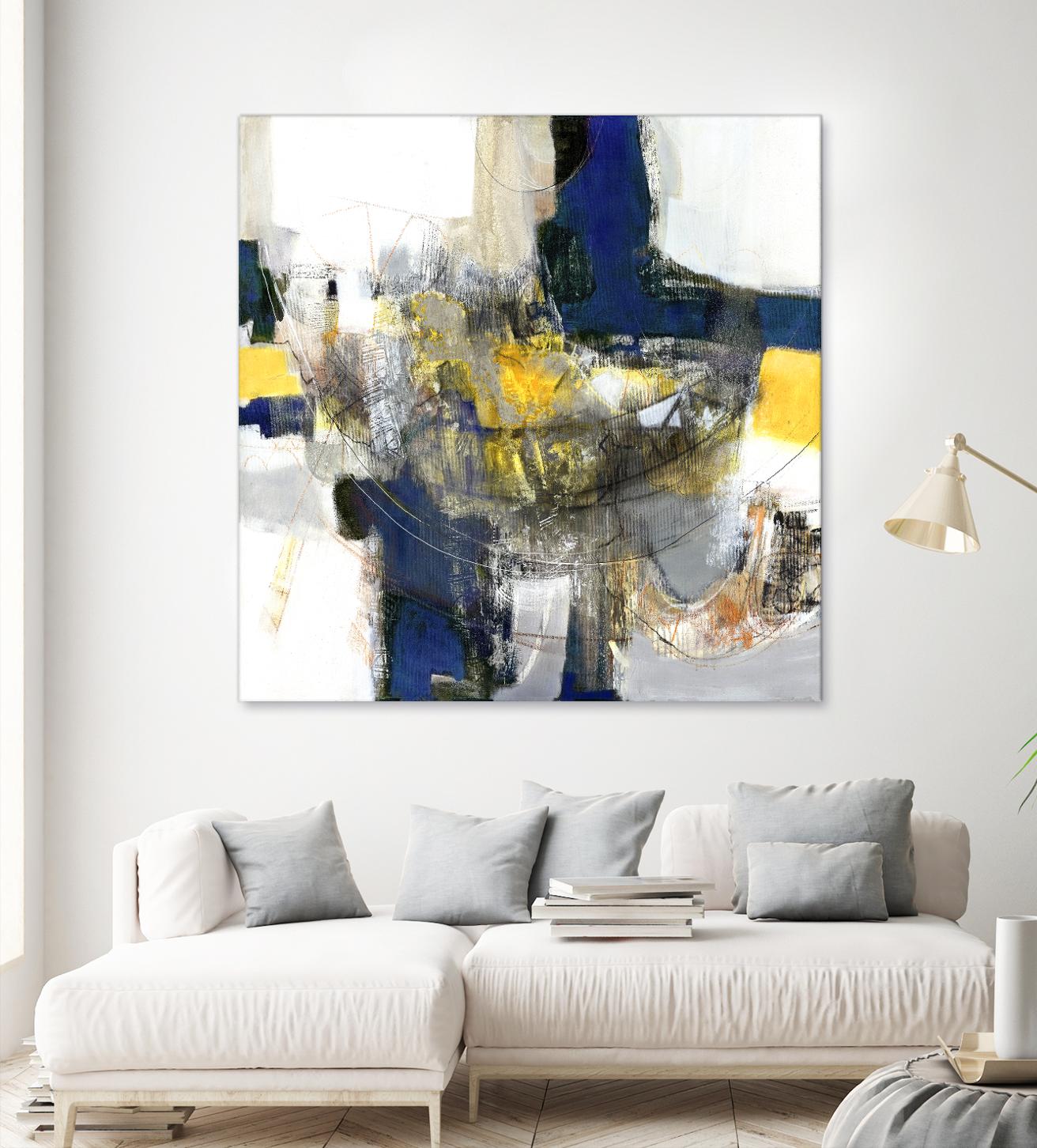 Round Trip I by PI Studio on GIANT ART - white abstract