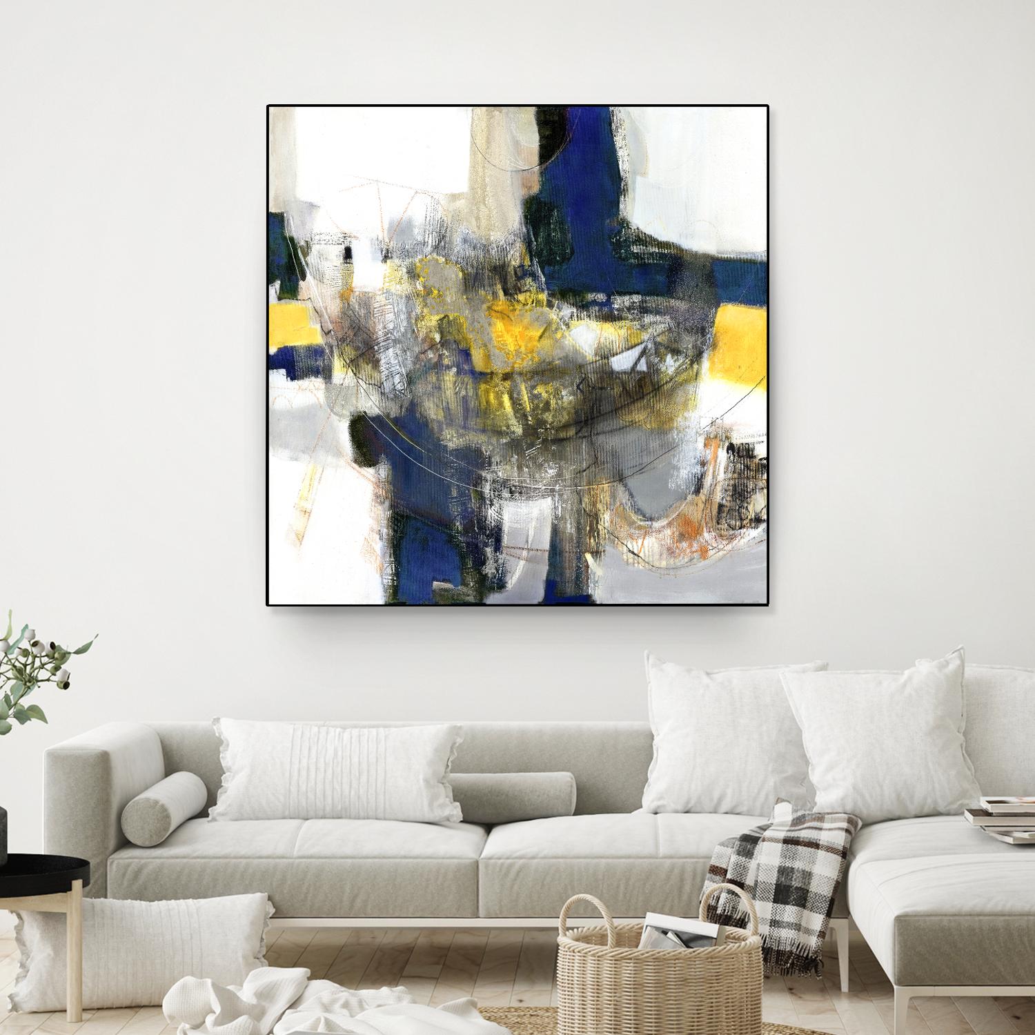 Round Trip I by PI Studio on GIANT ART - white abstract