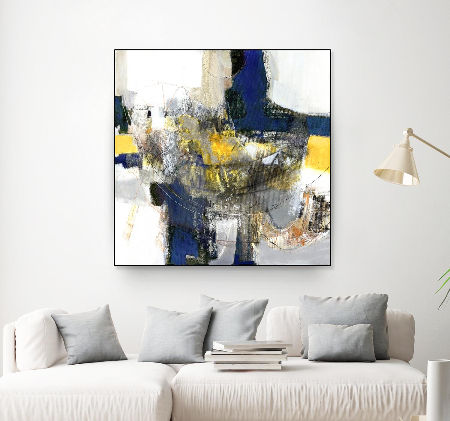 Round Trip I by PI Studio on GIANT ART - white abstract