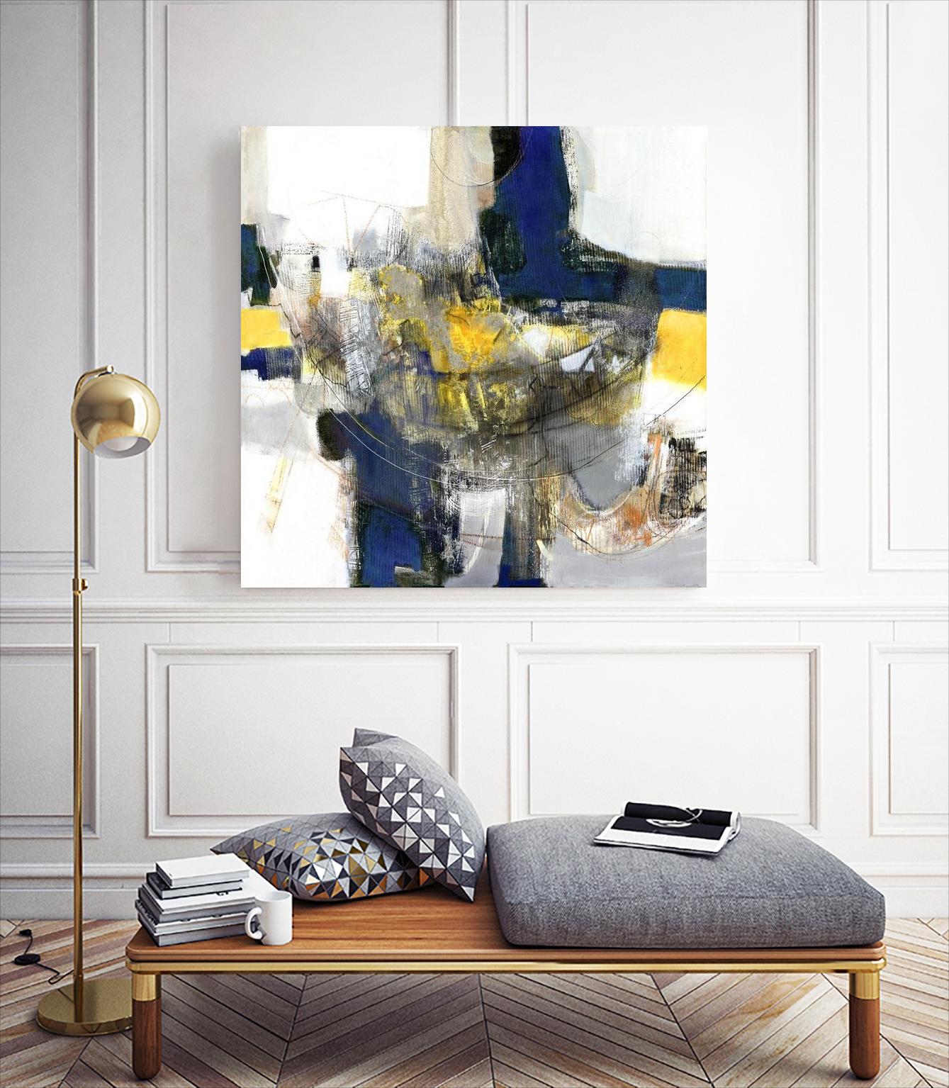 Round Trip I by PI Studio on GIANT ART - white abstract