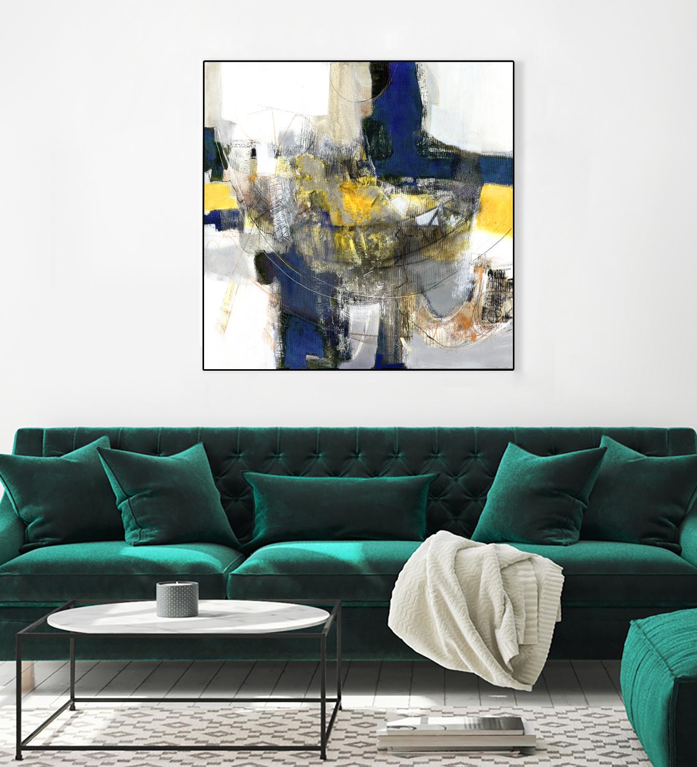 Round Trip I by PI Studio on GIANT ART - white abstract