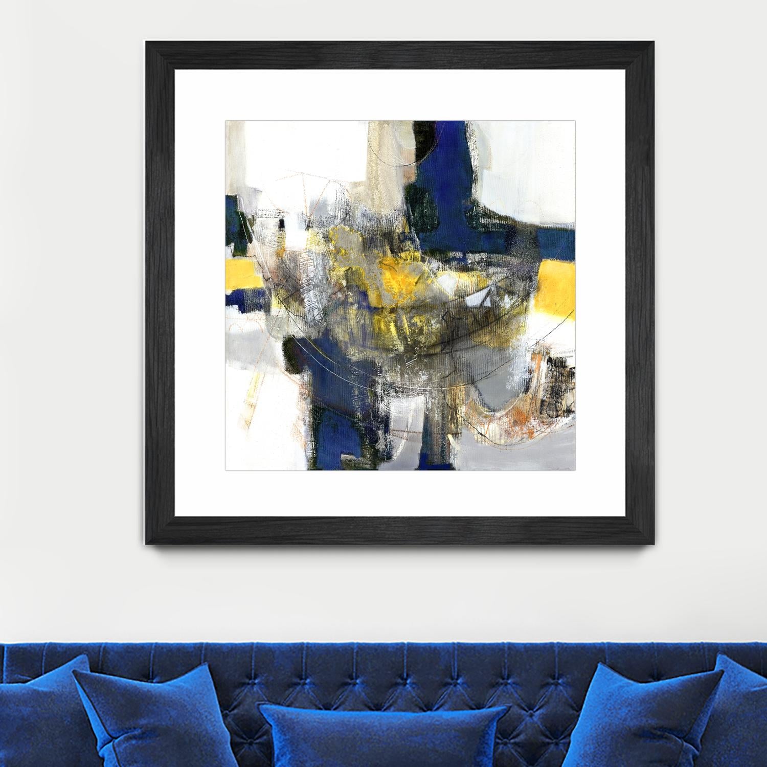 Round Trip I by PI Studio on GIANT ART - white abstract