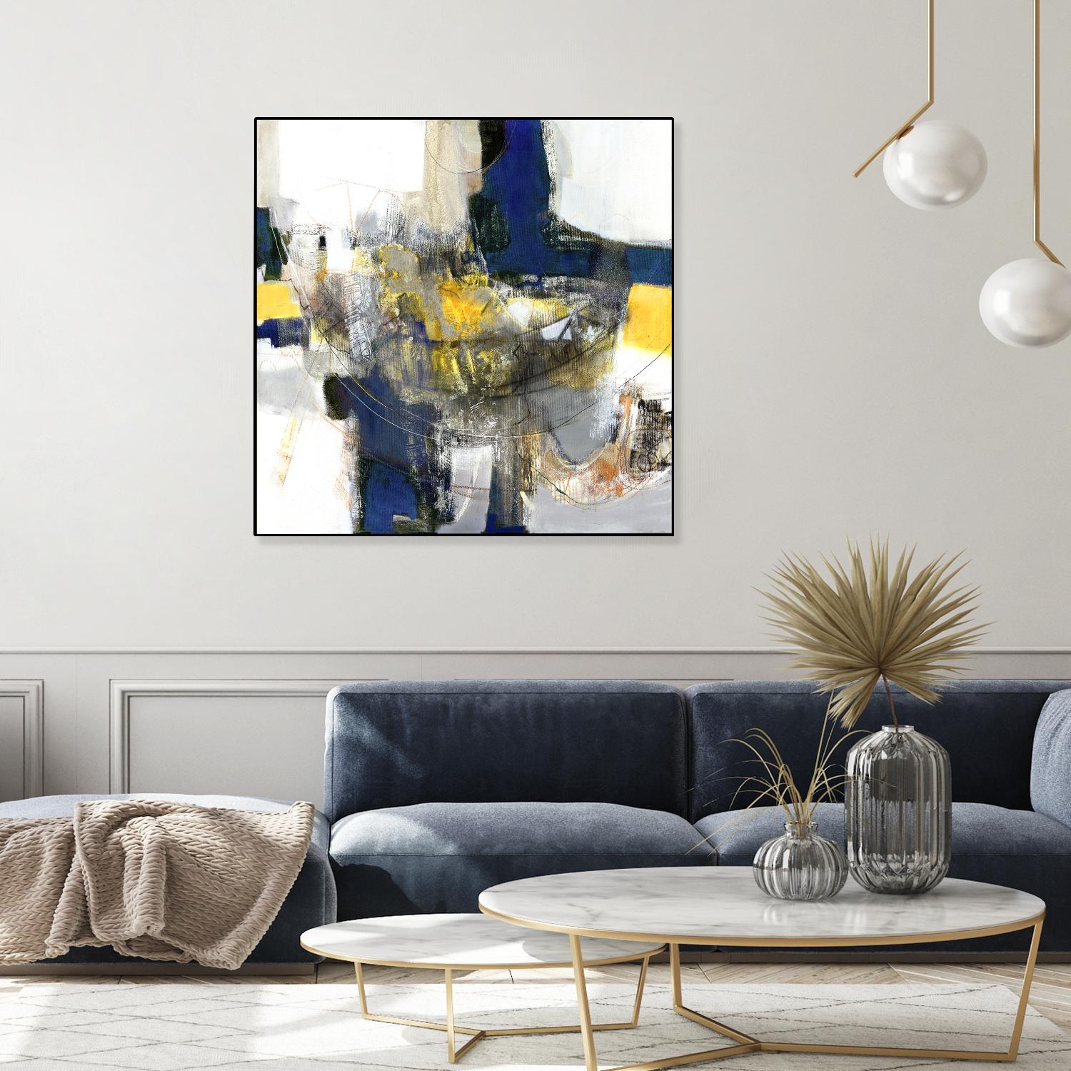 Round Trip I by PI Studio on GIANT ART - white abstract