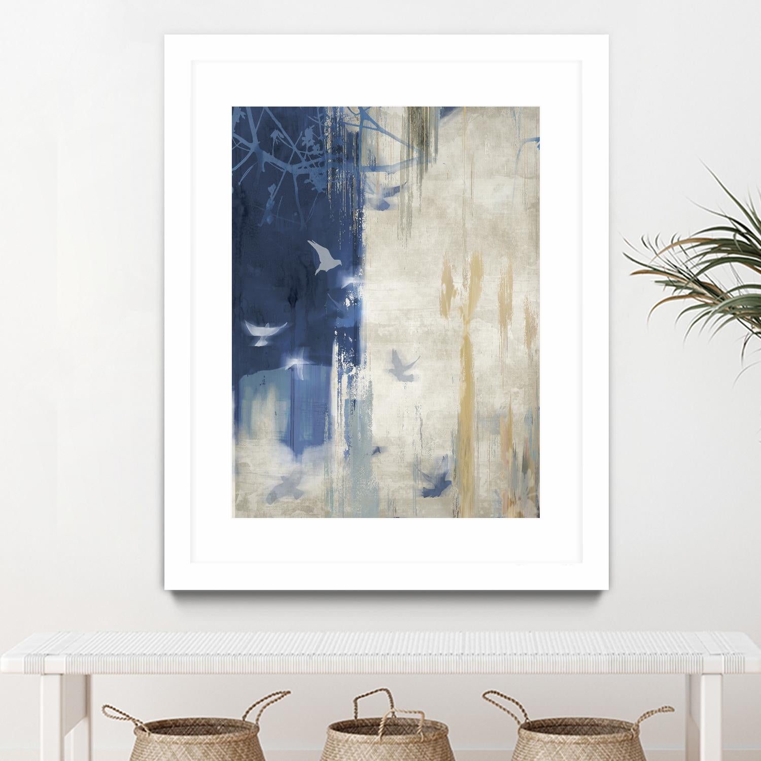 Unquiet Stone I by PI Studio on GIANT ART - white abstract