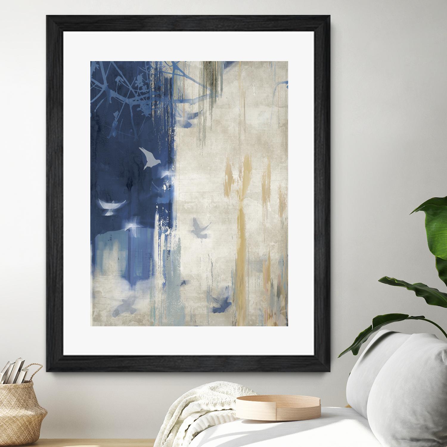 Unquiet Stone I by PI Studio on GIANT ART - white abstract