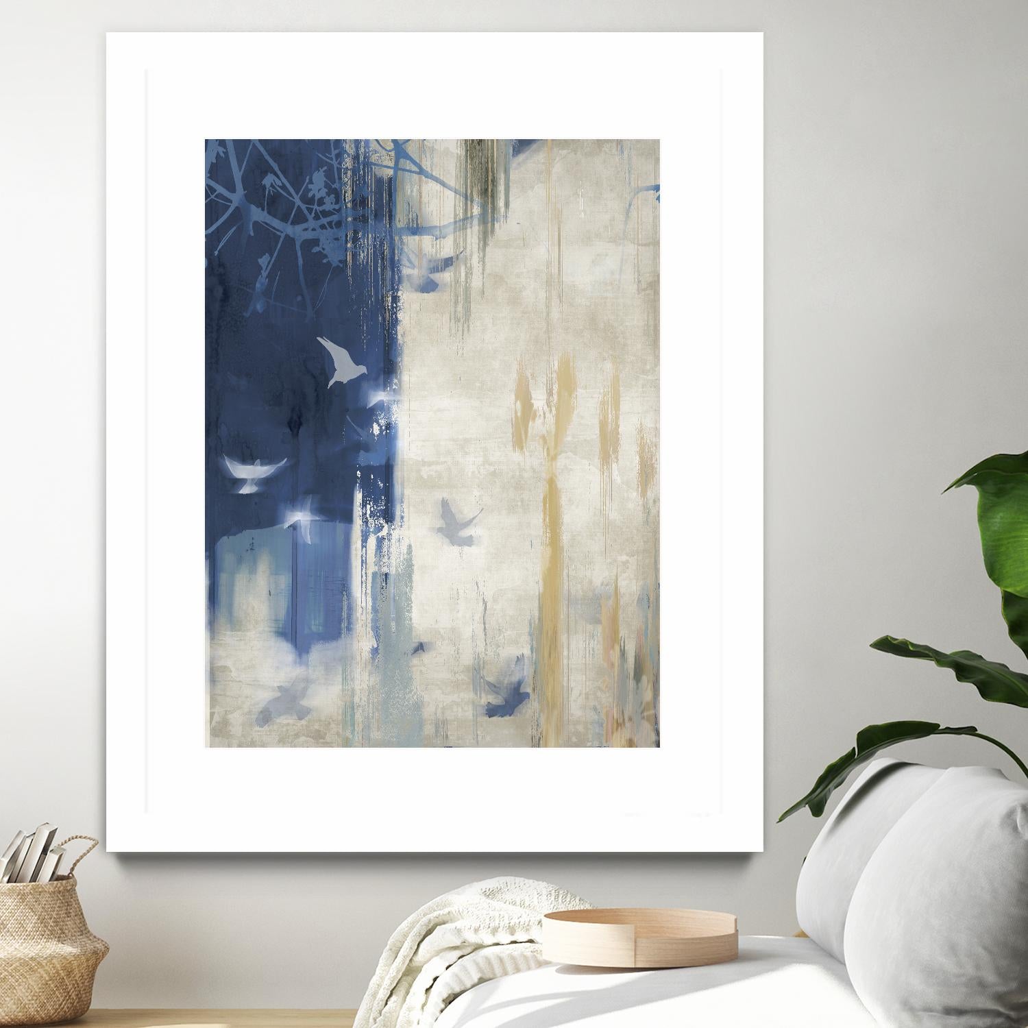 Unquiet Stone I by PI Studio on GIANT ART - white abstract