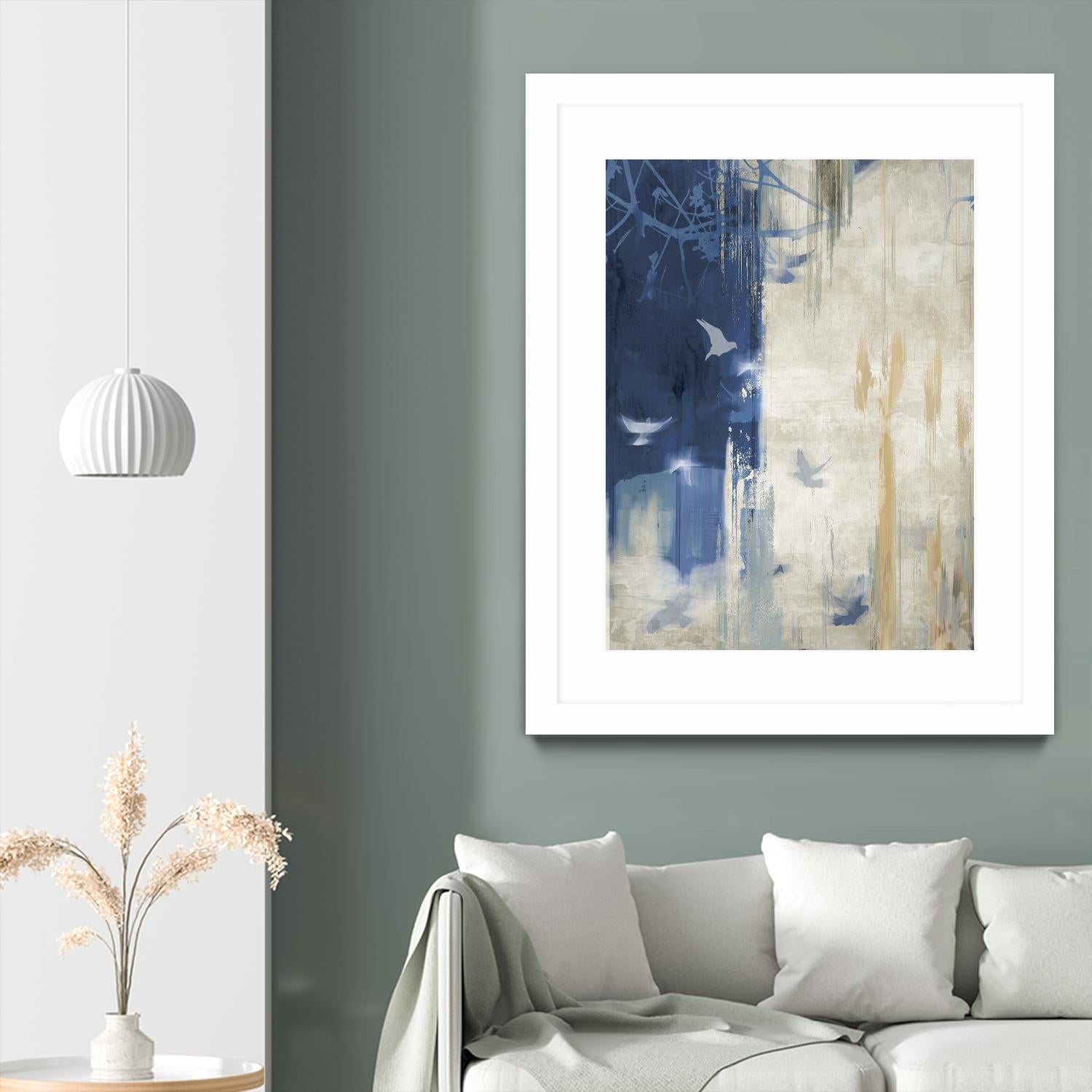 Unquiet Stone I by PI Studio on GIANT ART - white abstract