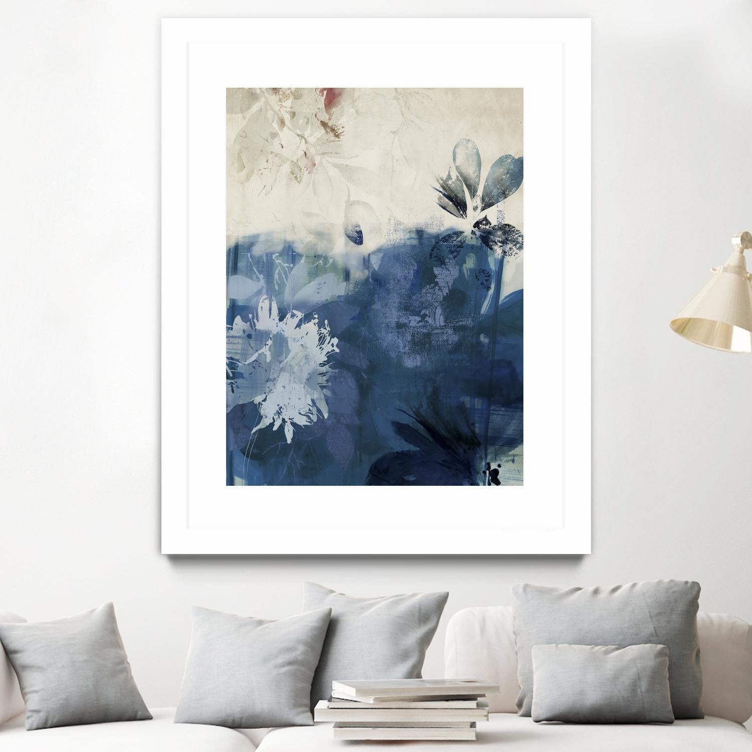 Unquiet Stone II by PI Studio on GIANT ART - white abstract