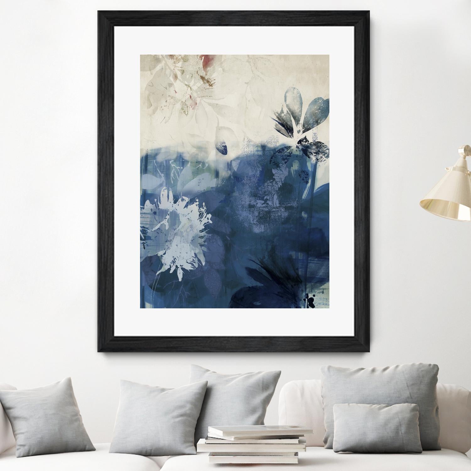 Unquiet Stone II by PI Studio on GIANT ART - white abstract