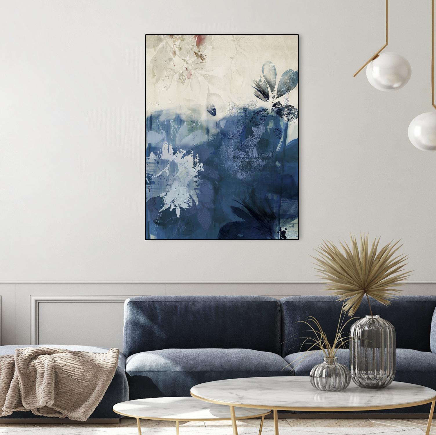 Unquiet Stone II by PI Studio on GIANT ART - white abstract