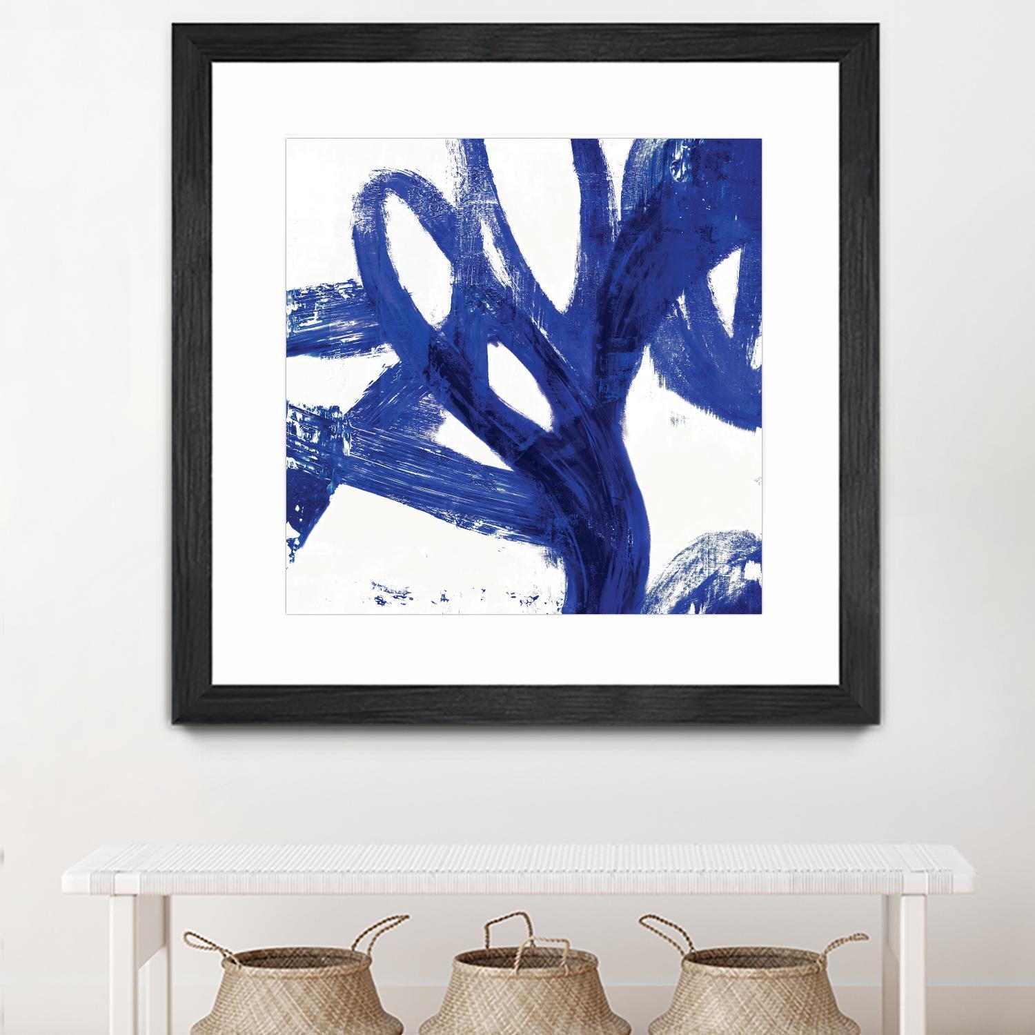 Tenderness Indigo by PI Galerie on GIANT ART - white abstract
