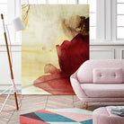 Georgia I by PI Studio on GIANT ART - red floral