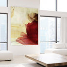 Georgia I by PI Studio on GIANT ART - red floral