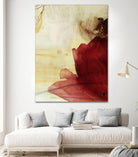 Georgia I by PI Studio on GIANT ART - red floral