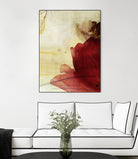 Georgia I by PI Studio on GIANT ART - red floral