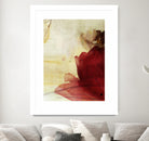 Georgia I by PI Studio on GIANT ART - red floral