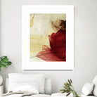 Georgia I by PI Studio on GIANT ART - red floral