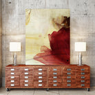 Georgia I by PI Studio on GIANT ART - red floral