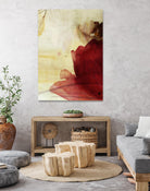 Georgia I by PI Studio on GIANT ART - red floral