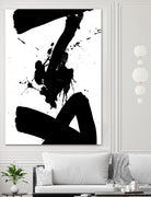 Ink Blot IV by PI Galerie on GIANT ART - white abstract