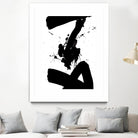 Ink Blot IV by PI Galerie on GIANT ART - white abstract