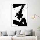 Ink Blot IV by PI Galerie on GIANT ART - white abstract